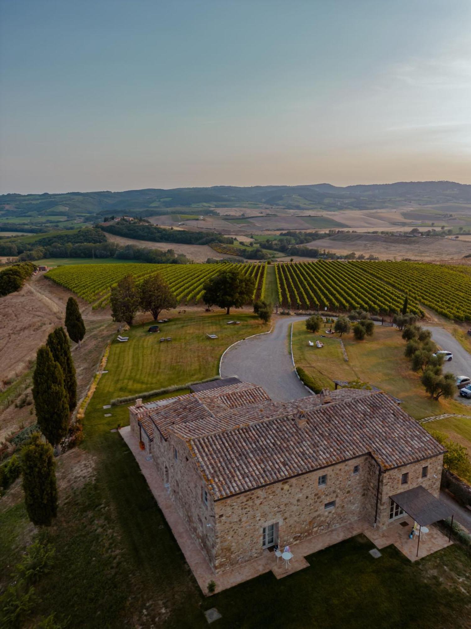 Sce Quiric Villa San Quirico dʼOrcia Buitenkant foto
