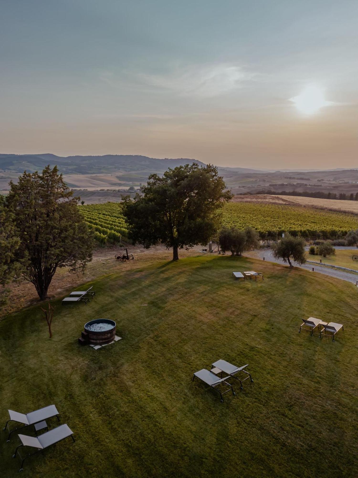 Sce Quiric Villa San Quirico dʼOrcia Buitenkant foto
