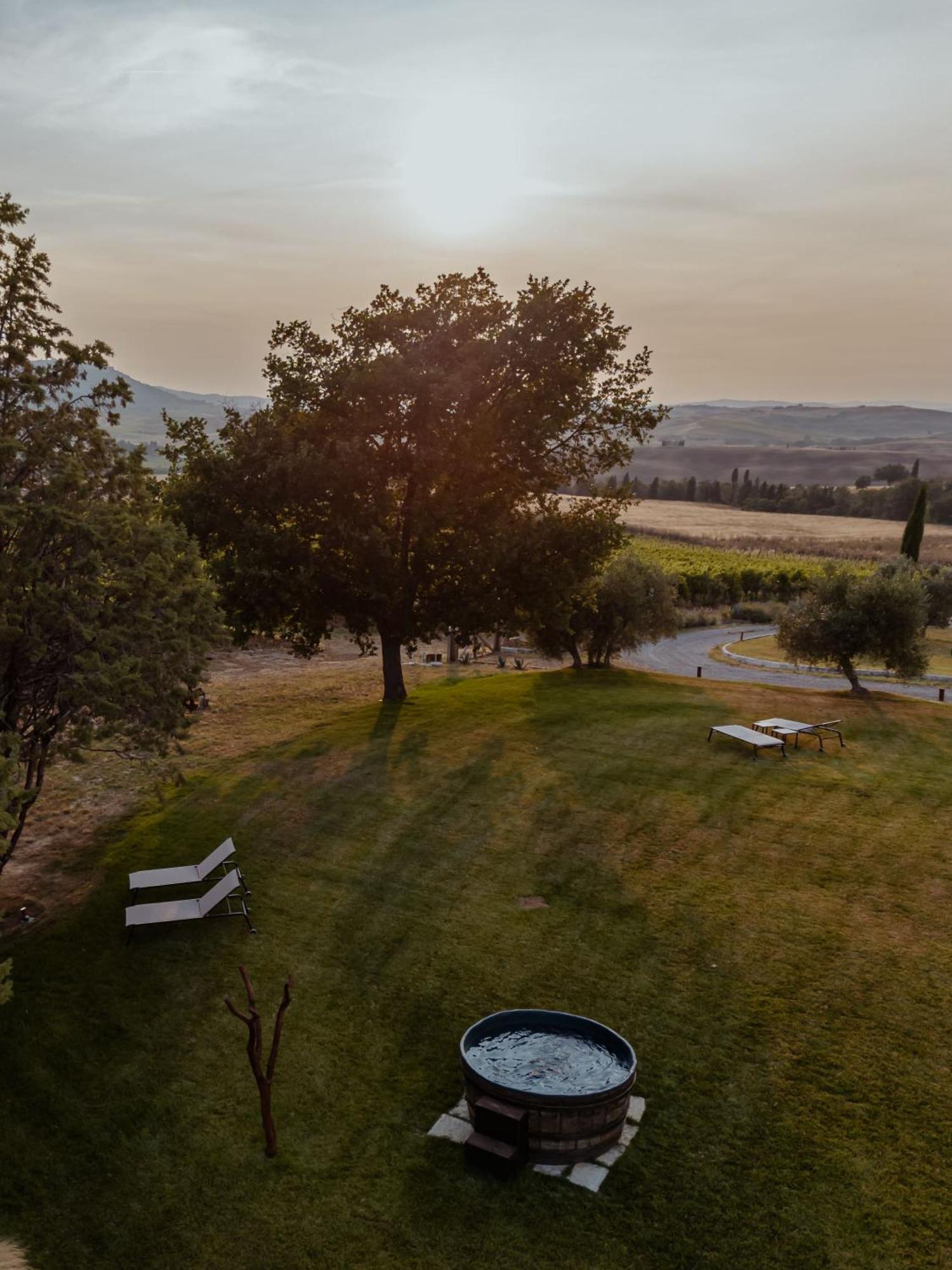 Sce Quiric Villa San Quirico dʼOrcia Buitenkant foto