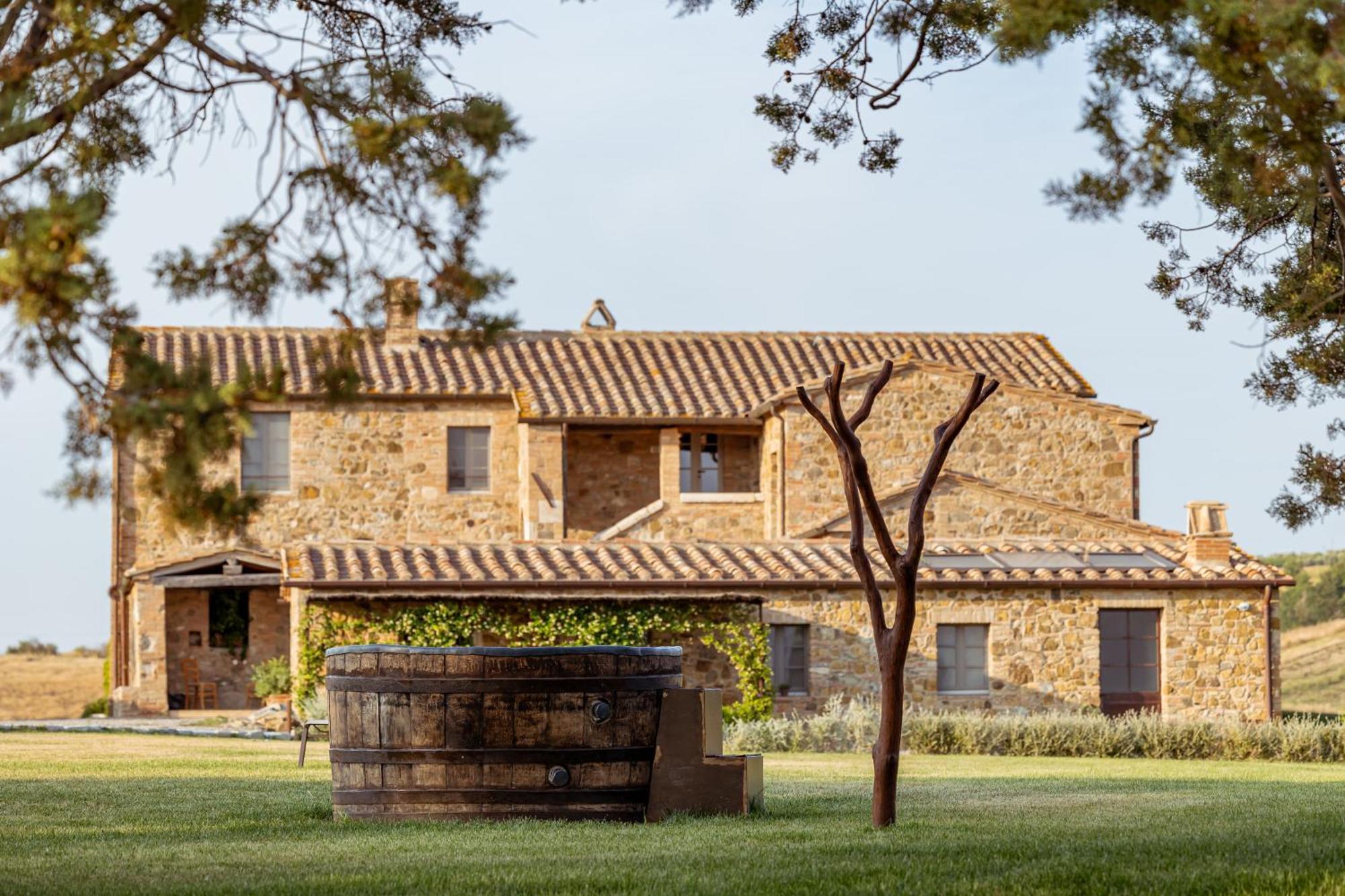 Sce Quiric Villa San Quirico dʼOrcia Buitenkant foto