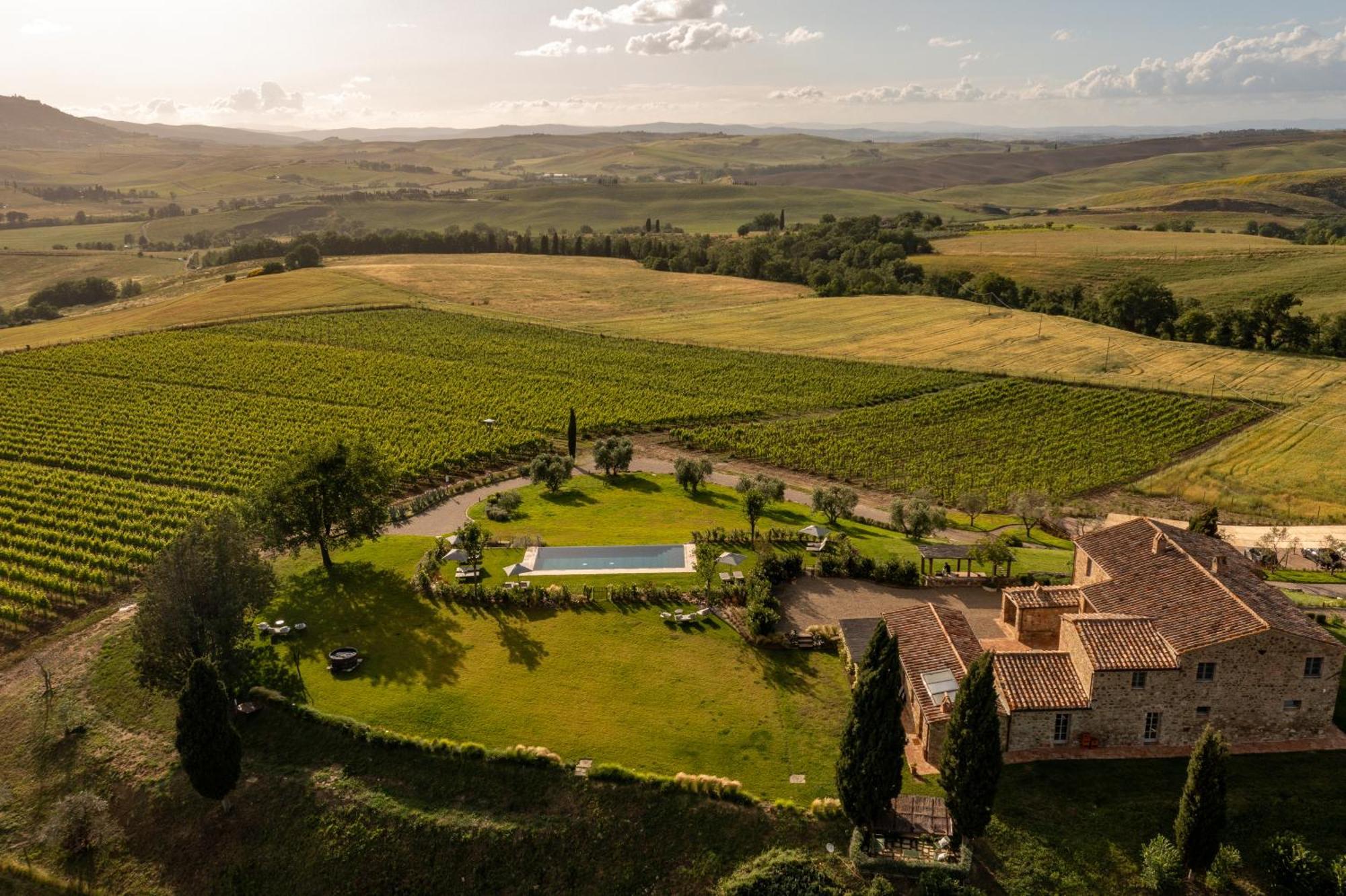 Sce Quiric Villa San Quirico dʼOrcia Buitenkant foto