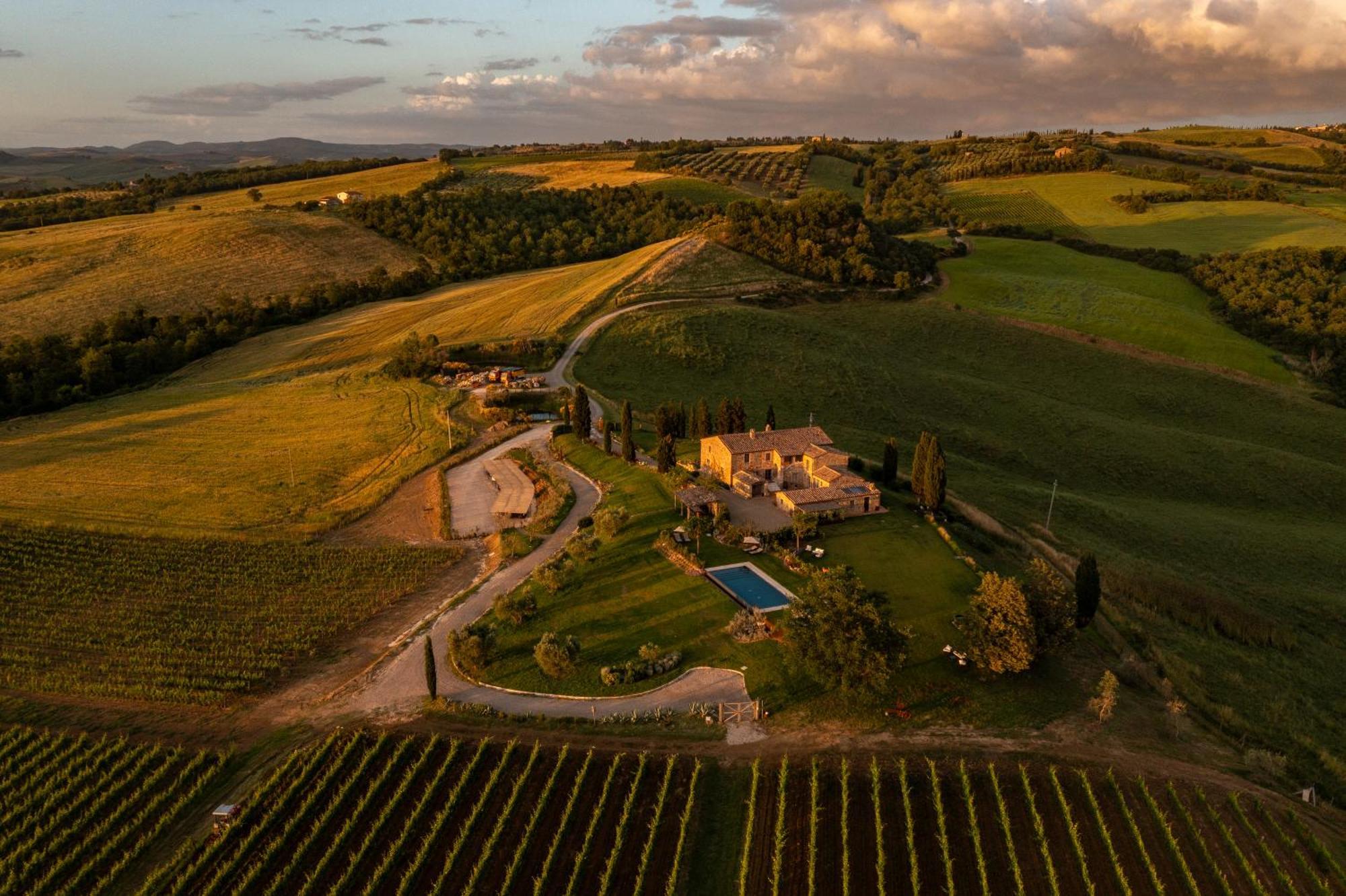 Sce Quiric Villa San Quirico dʼOrcia Buitenkant foto